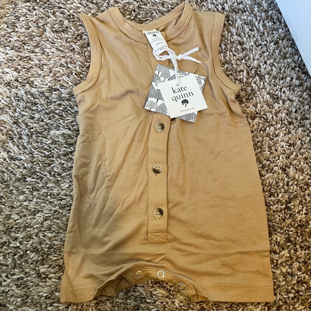 Iced coffee shortie jumpsuit